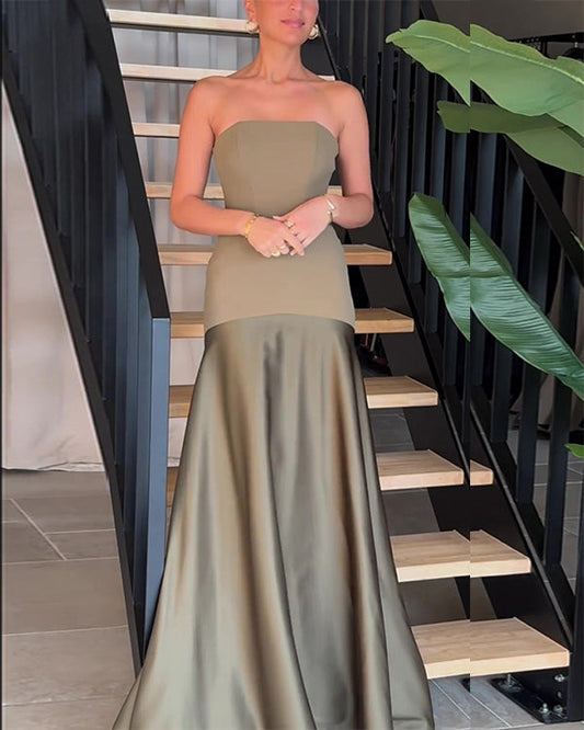 Facerya Color Block Schlauchkleid