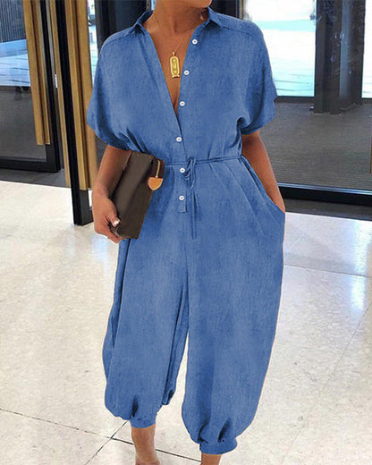 Facerya Retro Radieschen Plus Size Overall