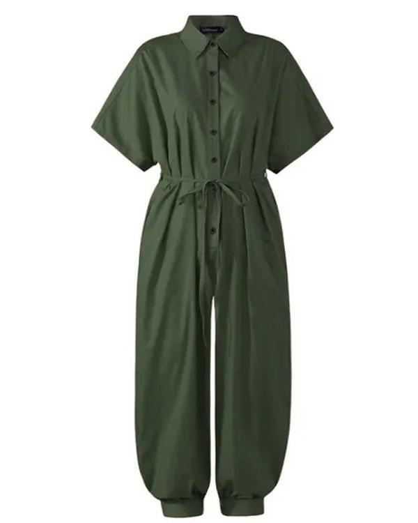 Facerya Retro Radieschen Plus Size Overall