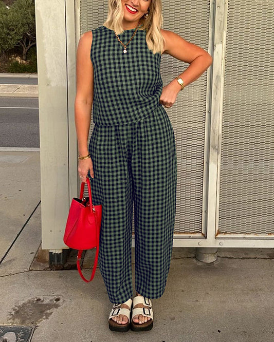 Facerya TK Grid Top und Hose