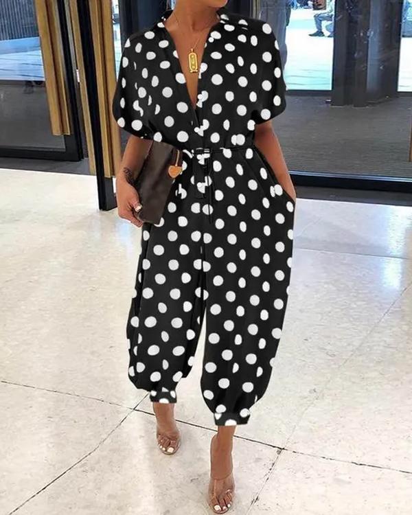Facerya Retro Radieschen Plus Size Overall