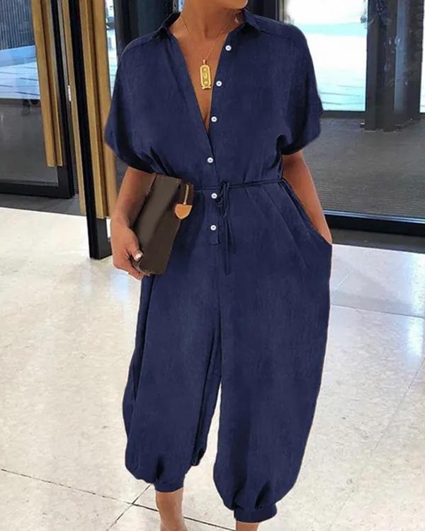 Facerya Retro Radieschen Plus Size Overall