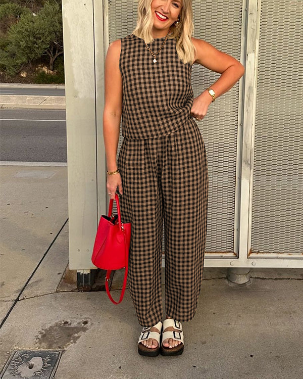Facerya TK Grid Top und Hose