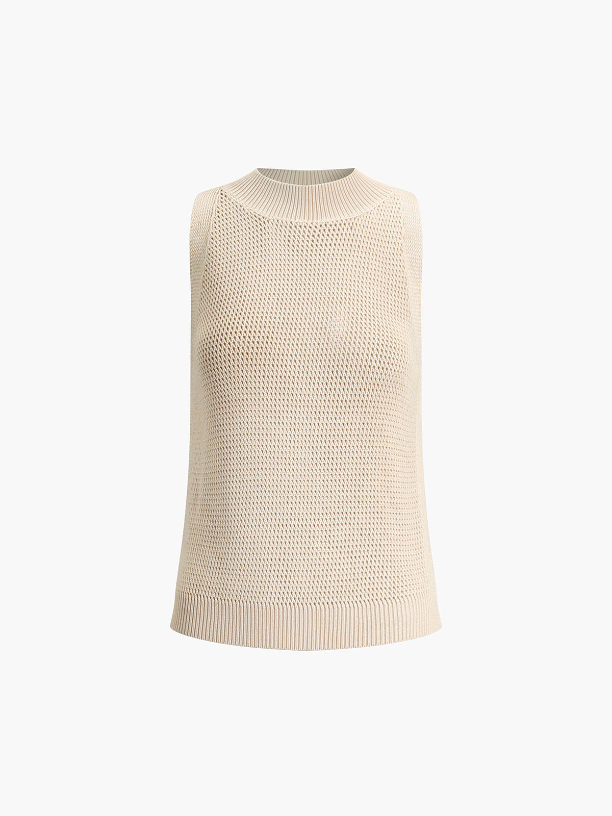Strick-Tanktop mit Aushöhlung