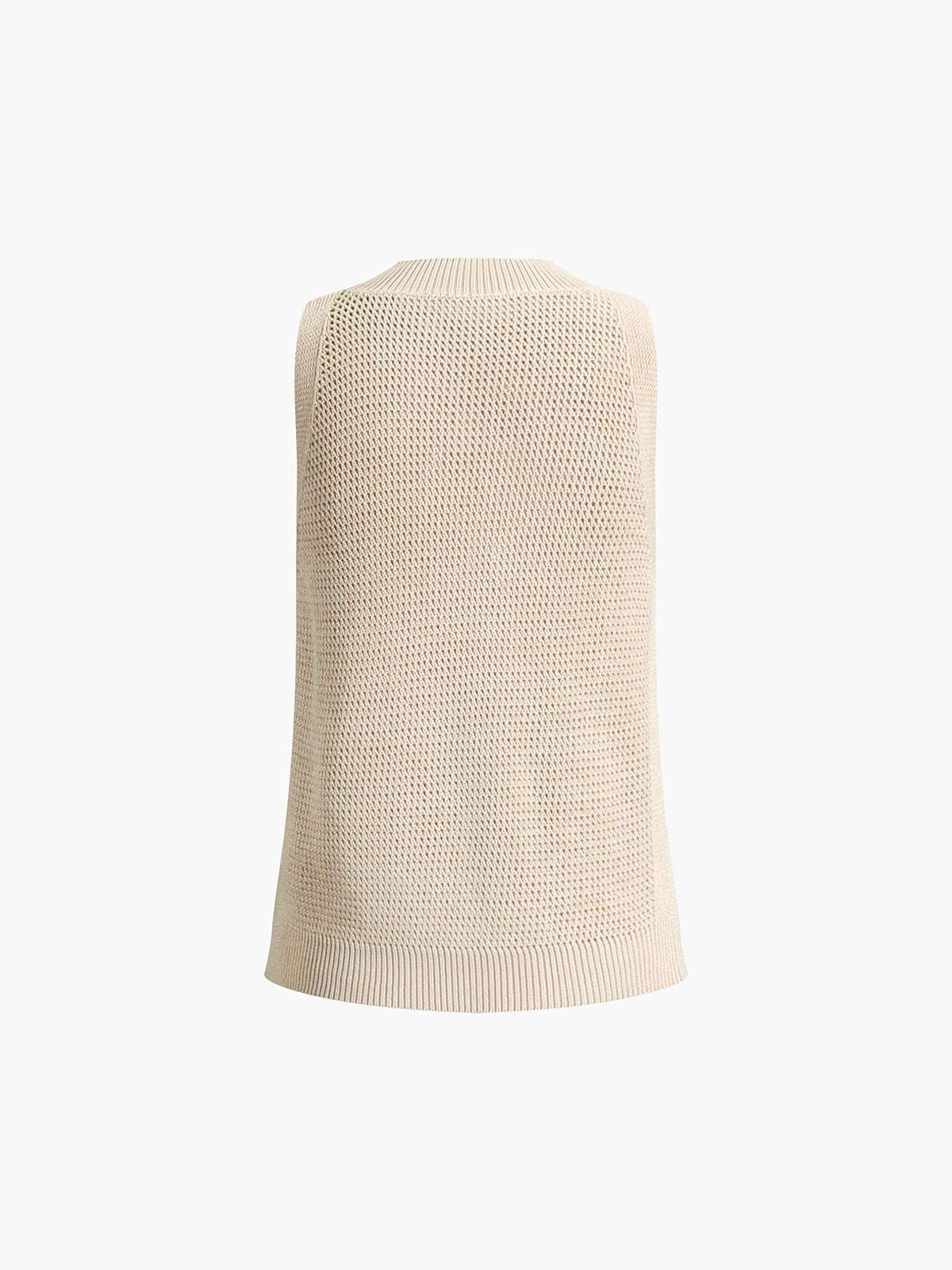 Strick-Tanktop mit Aushöhlung