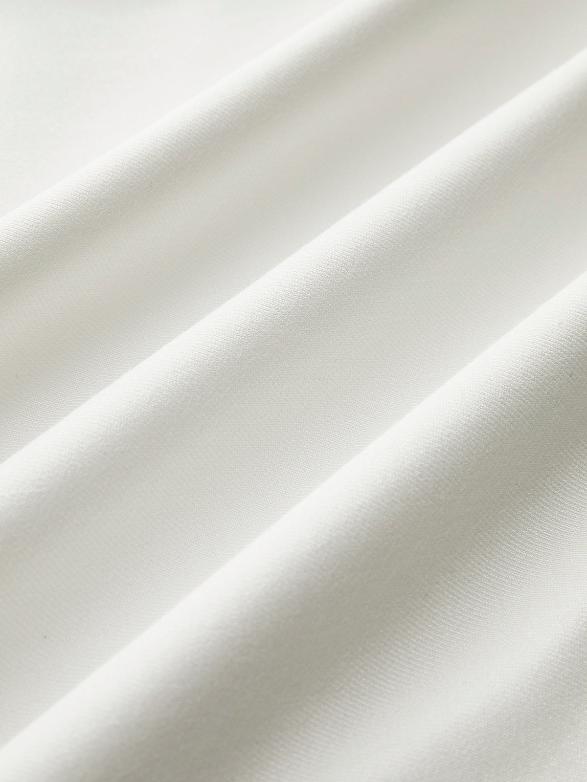 Einfarbiges asymmetrisches Hosen-Set mit geradem Bein