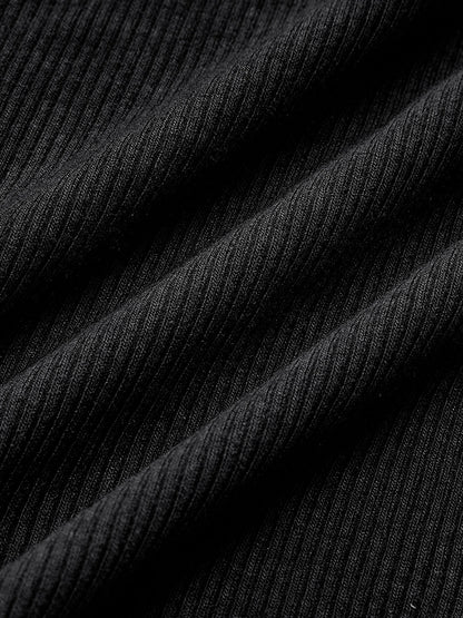 Basic Langarmshirt mit Paspelierung