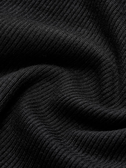 Basic Langarmshirt mit Paspelierung