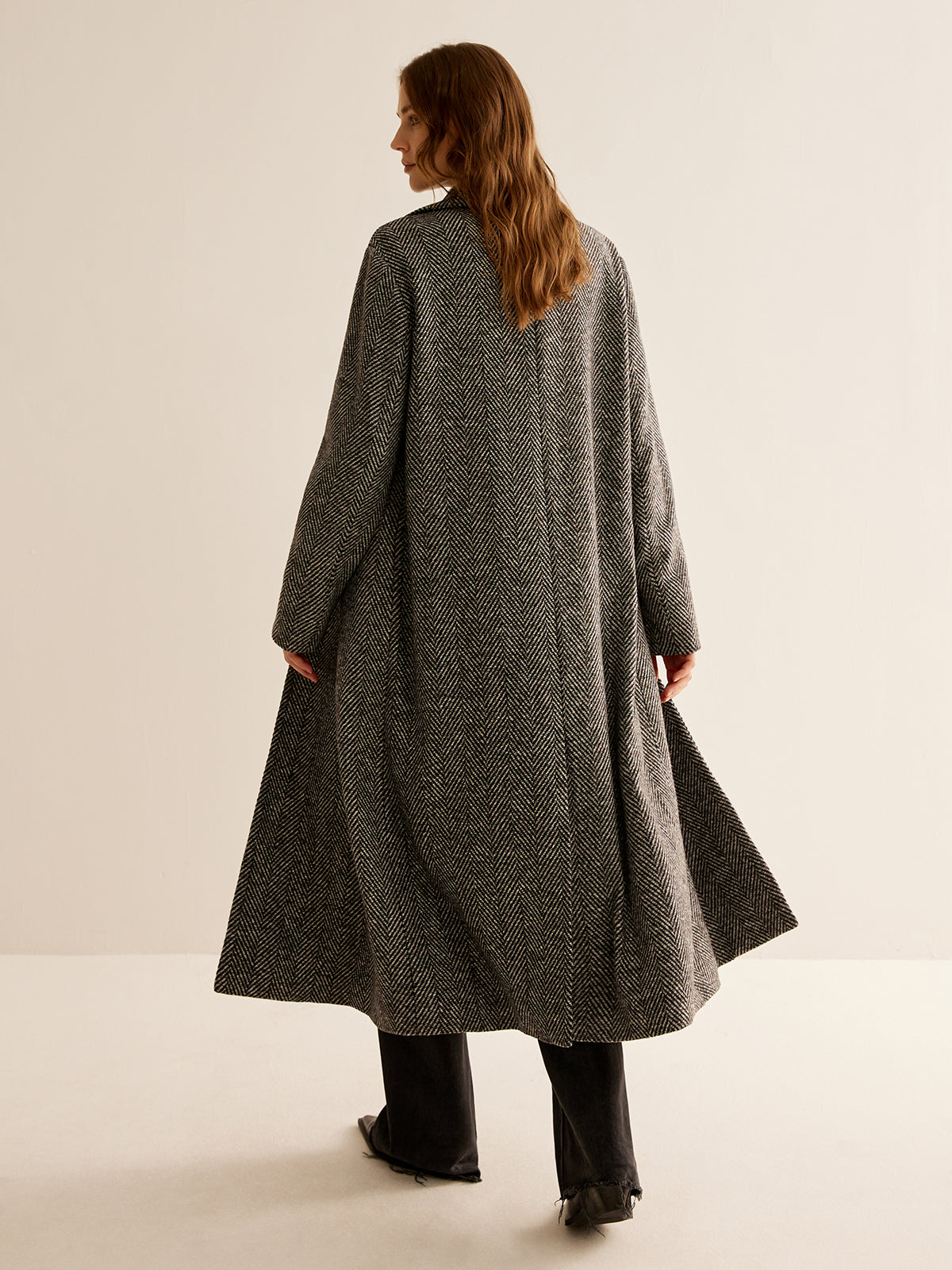 Essentieller Vielseitiger Langer Trenchcoat