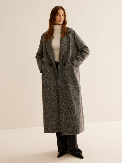 Essentieller Vielseitiger Langer Trenchcoat