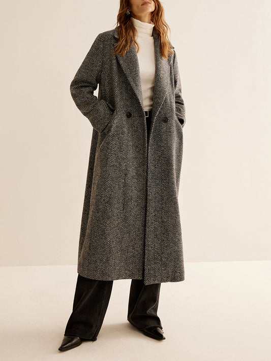 Essentieller Vielseitiger Langer Trenchcoat