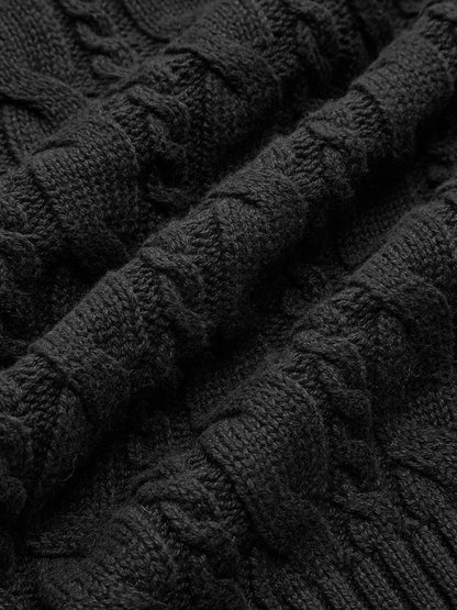Baumwoll-Stricktop mit Schlüssellochausschnitt