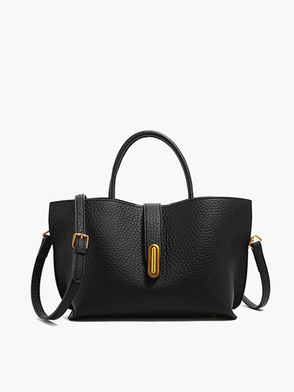 Strukturierte Henkeltasche