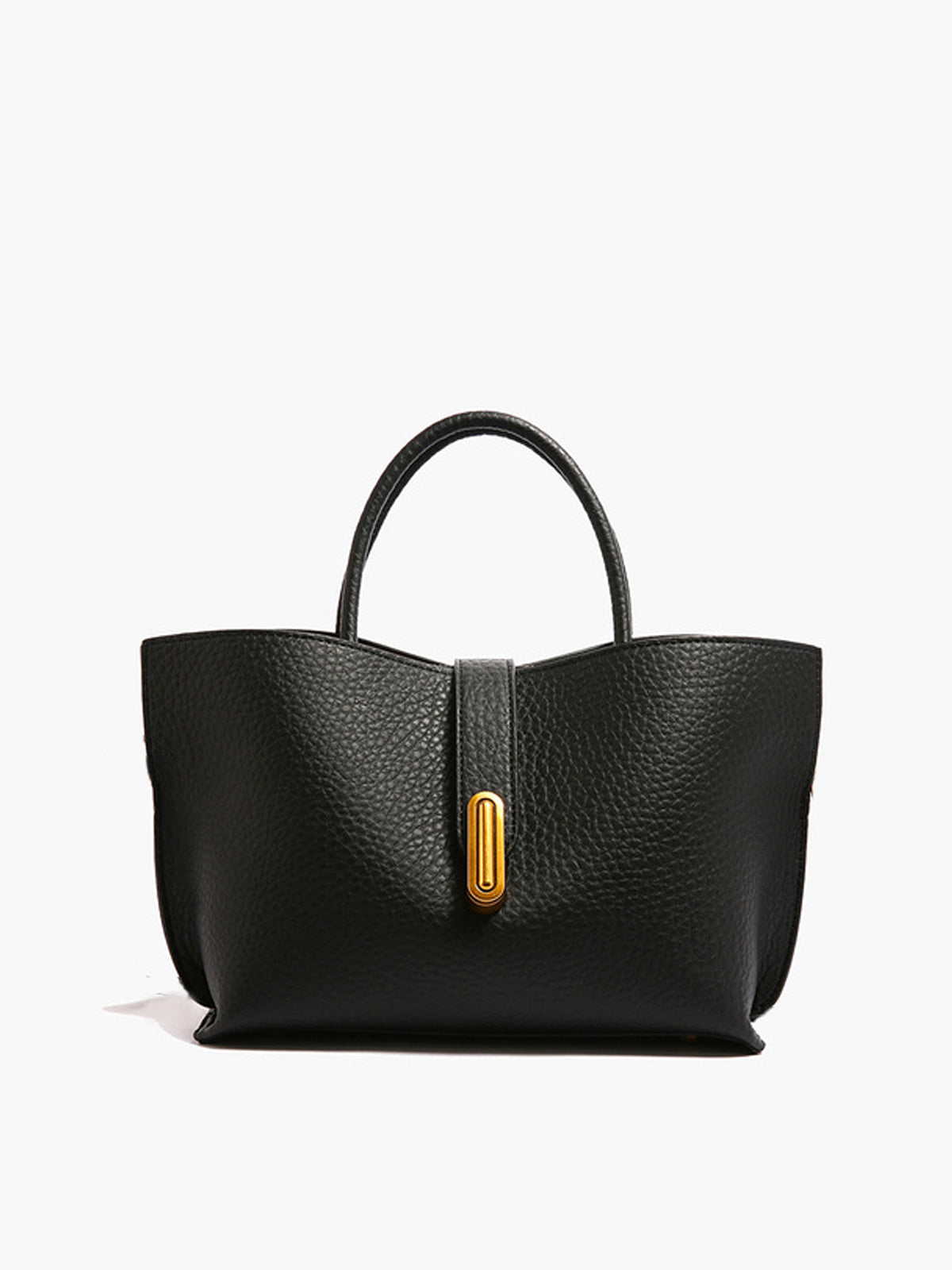 Strukturierte Henkeltasche