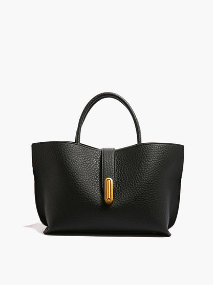 Strukturierte Henkeltasche