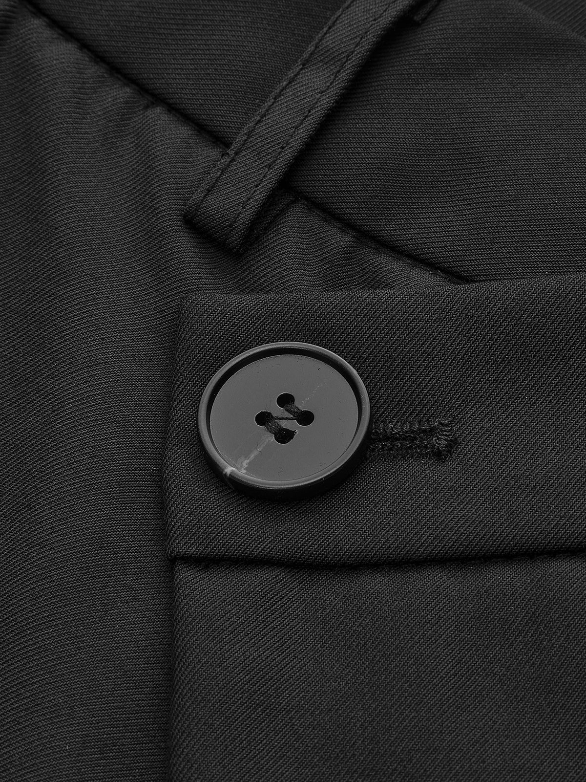 Asymmetrische Layer-Knopf-Weite-Bein-Hose
