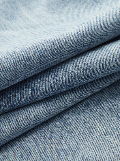 Asymmetrische High-Waist Wide-Leg Jeans