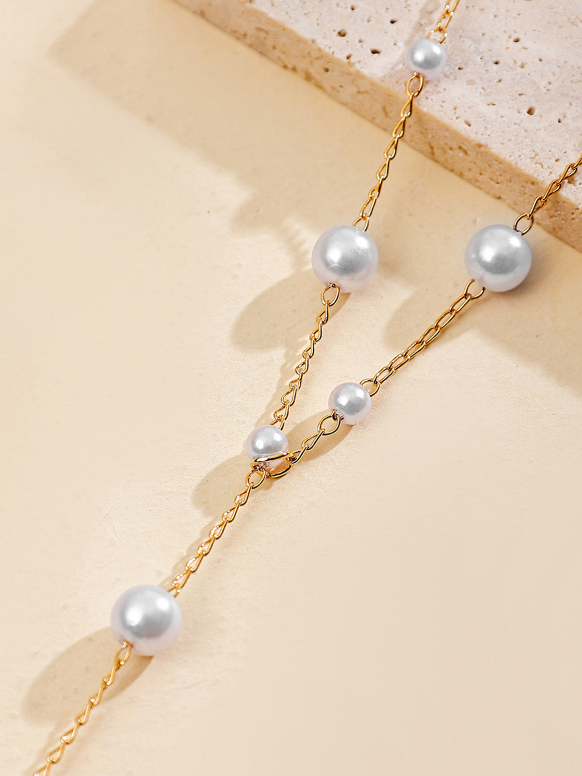 Perlen Y-Kette