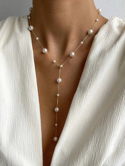 Perlen Y-Kette