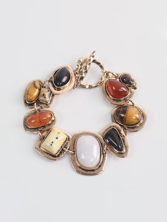Boheme Geometrische Steinarmband