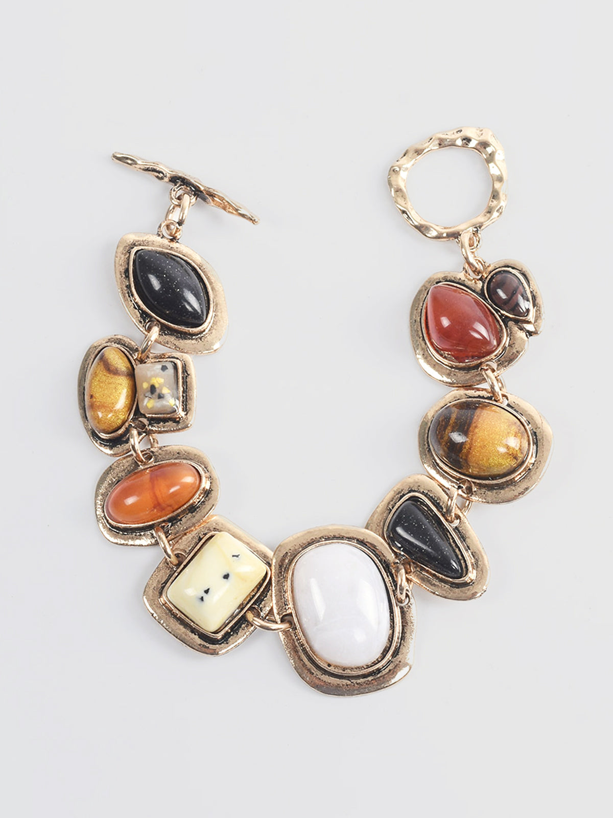 Boheme Geometrische Steinarmband