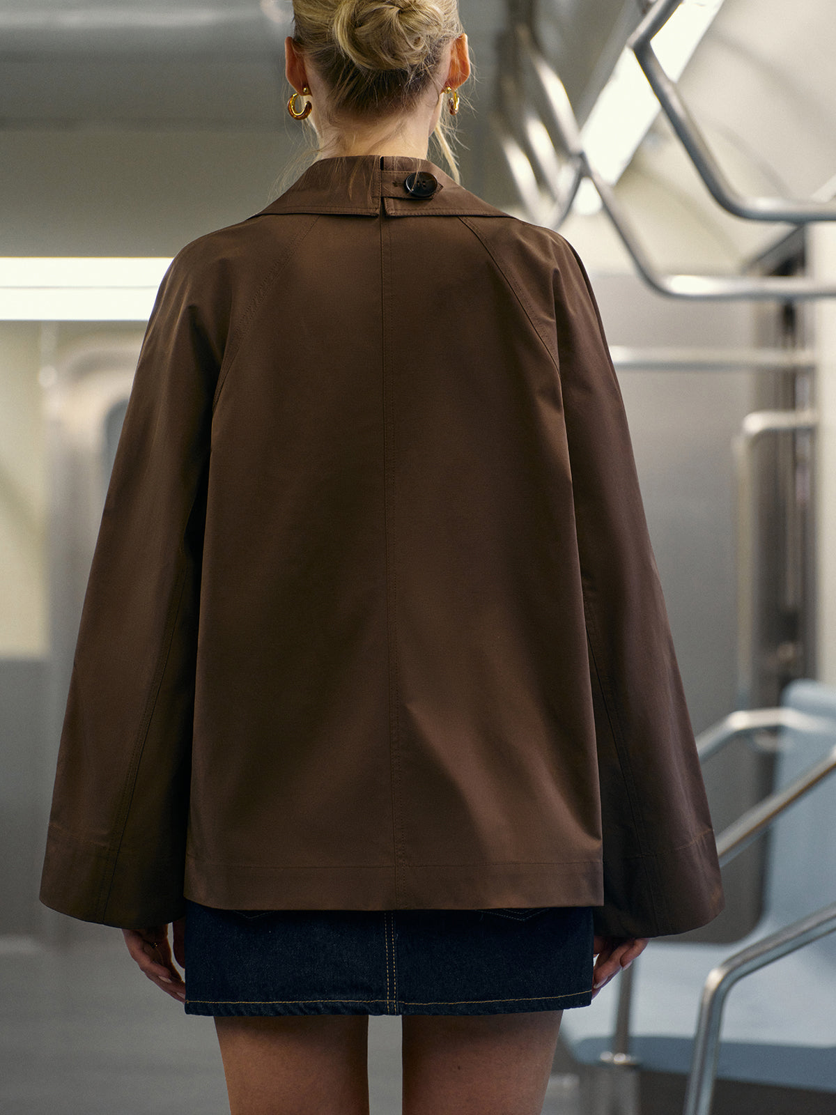 Zweireihiger Trenchcoat