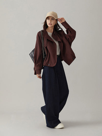 Vintage lockerer Trenchcoat