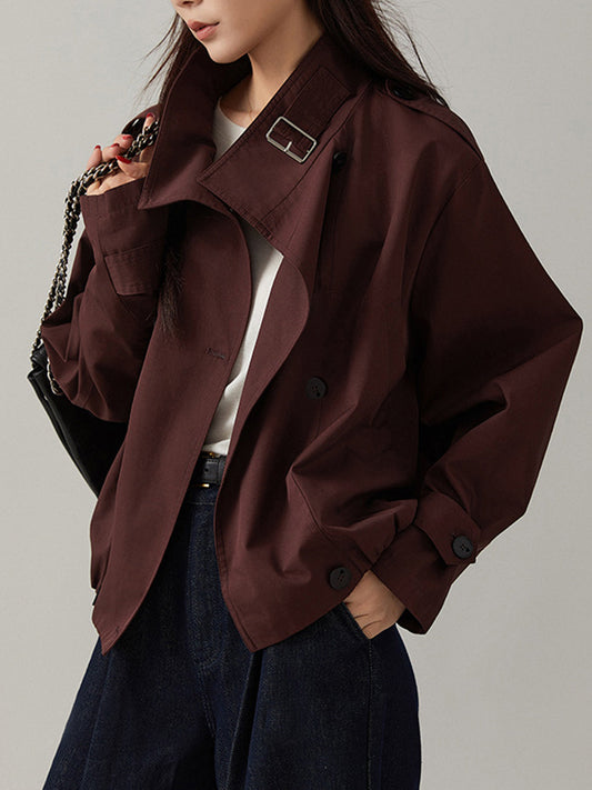 Vintage lockerer Trenchcoat