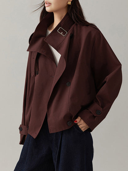 Vintage lockerer Trenchcoat