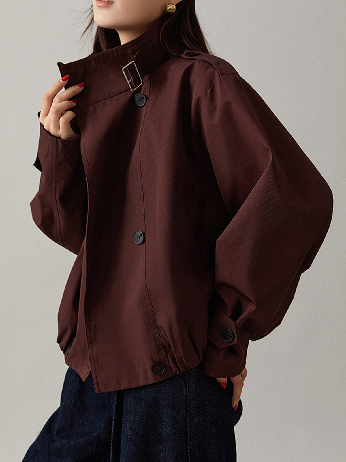 Vintage lockerer Trenchcoat