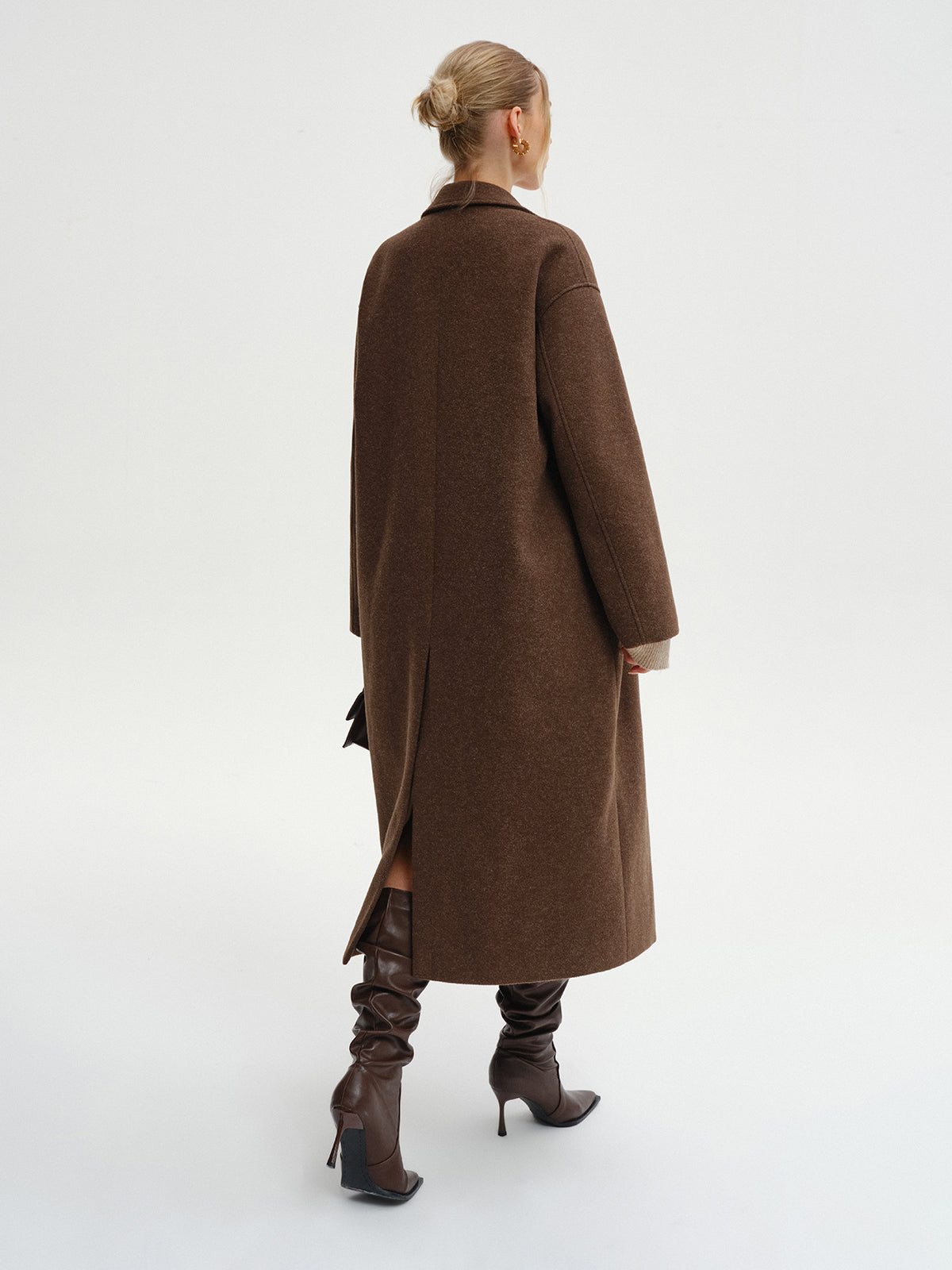 Oversized Tweed-Mantel