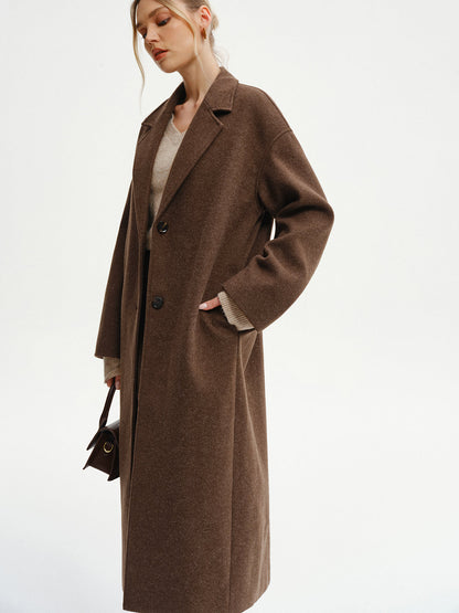 Oversized Tweed-Mantel