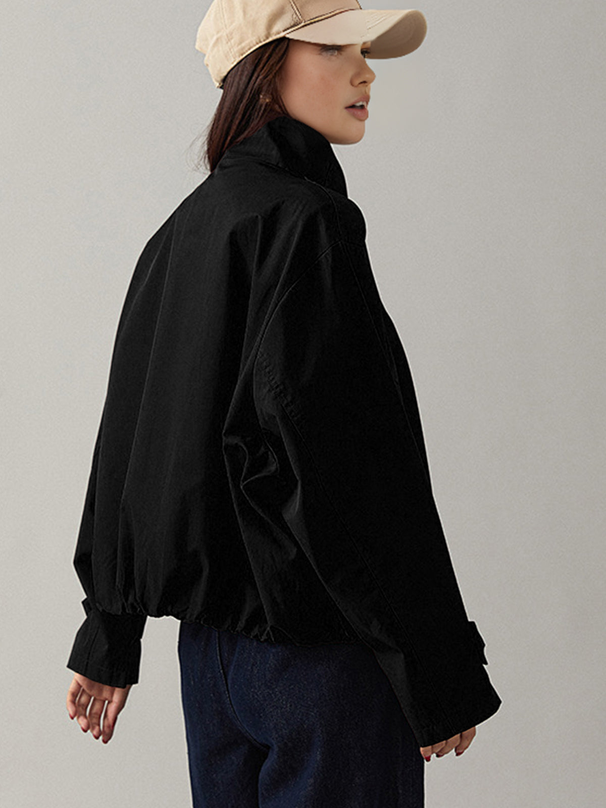 Vintage lockerer Trenchcoat