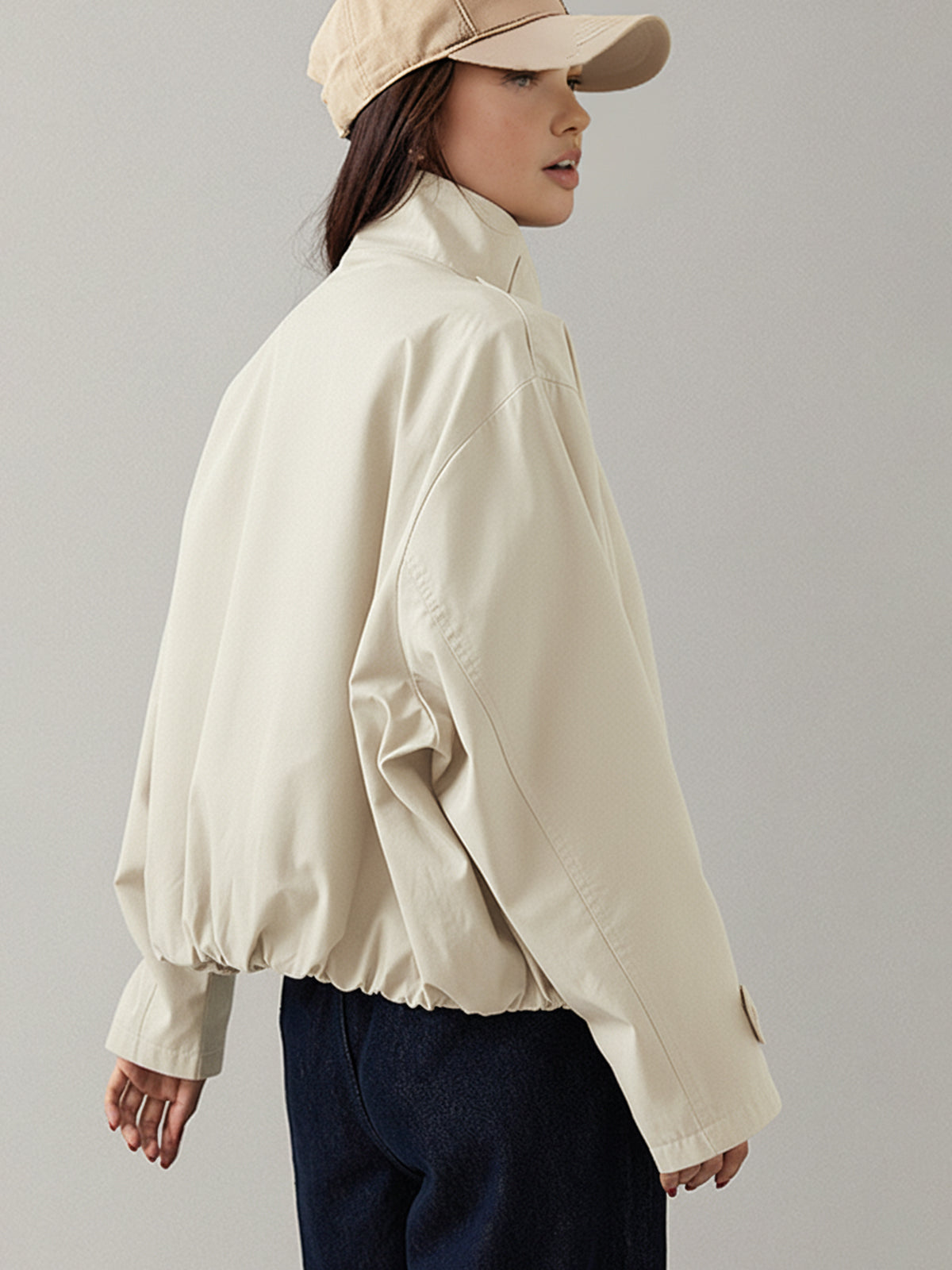 Vintage lockerer Trenchcoat