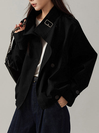 Vintage lockerer Trenchcoat
