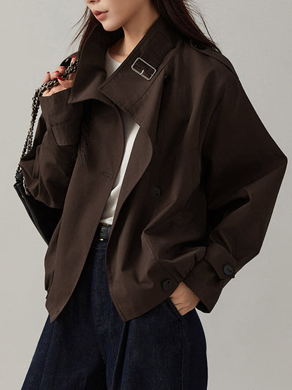 Vintage lockerer Trenchcoat