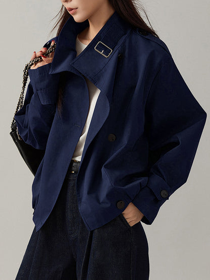 Vintage lockerer Trenchcoat
