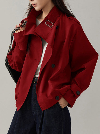 Vintage lockerer Trenchcoat