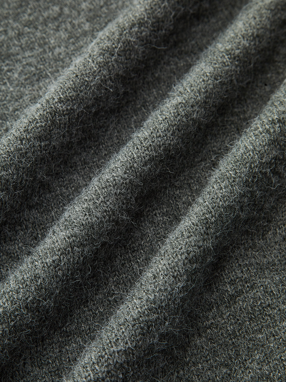 Strickoberteil mit Jeanskragen
