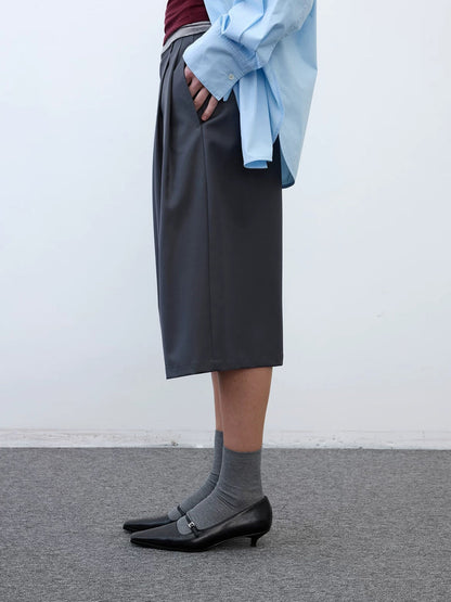 Mary Jane Pumps mit eckiger Zehenkappe