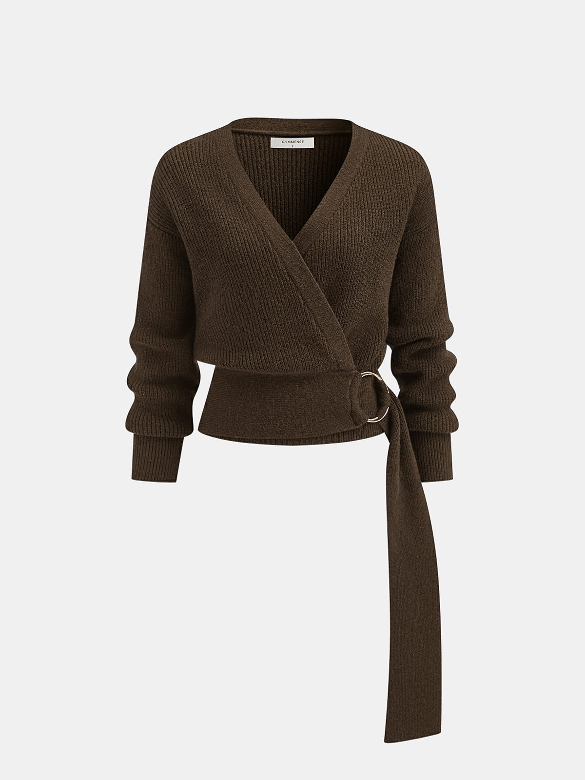 Strickwickeljacke mit Metallring