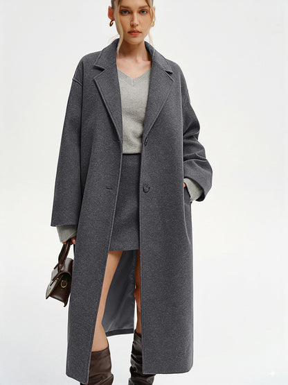 Oversized Tweed-Mantel