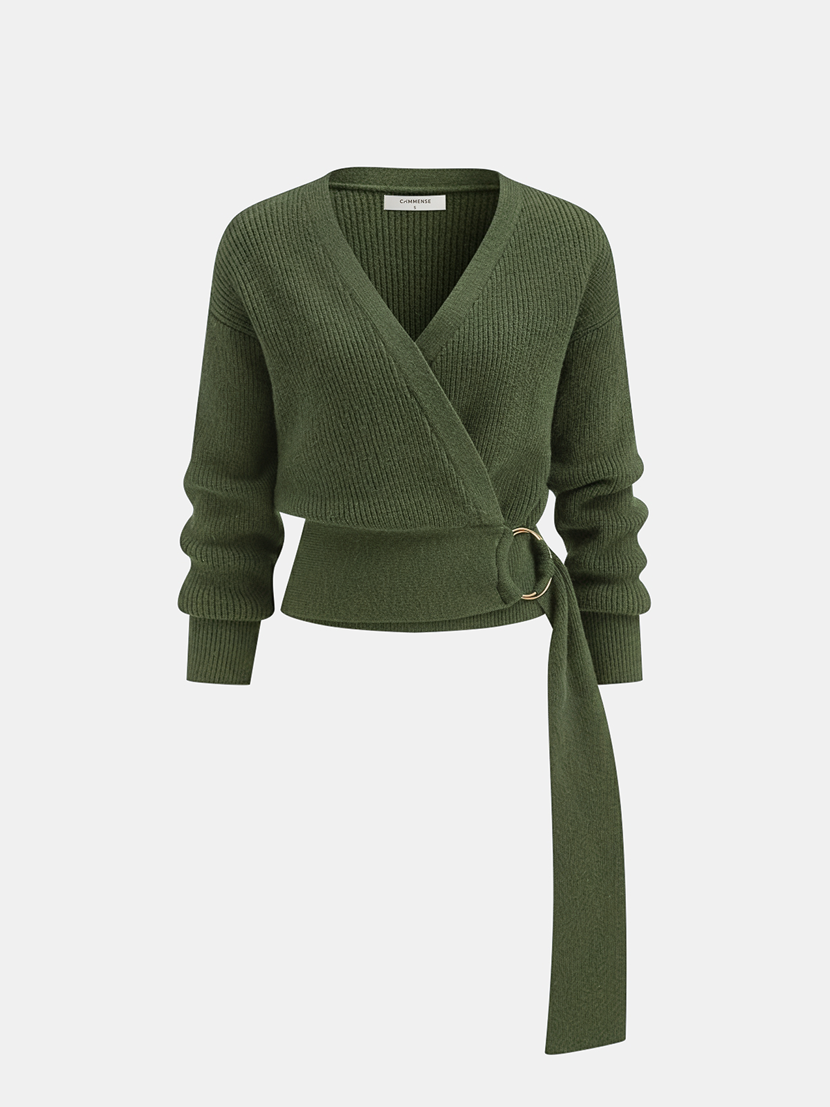 Strickwickeljacke mit Metallring
