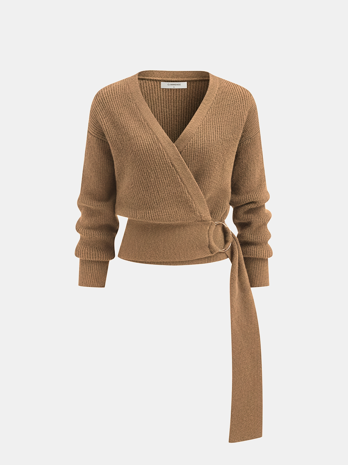 Strickwickeljacke mit Metallring