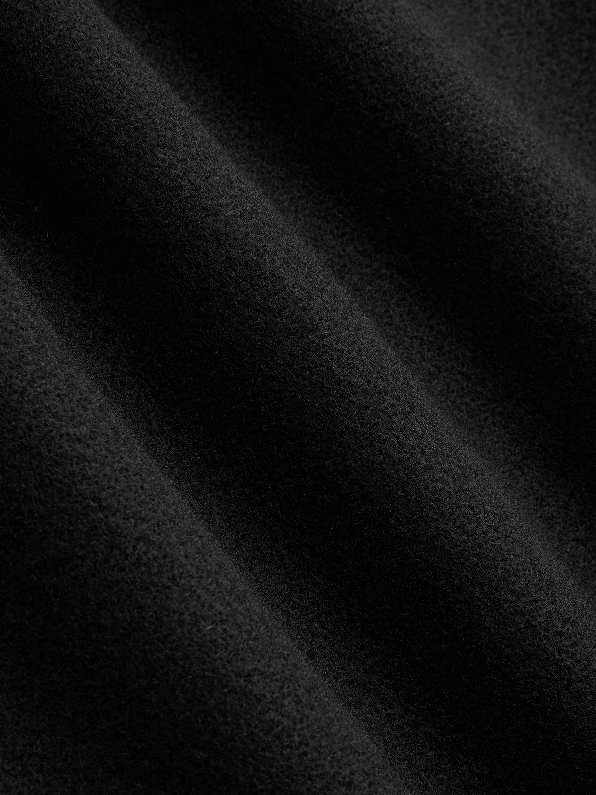 Wolljacke mit Schal-Akzent