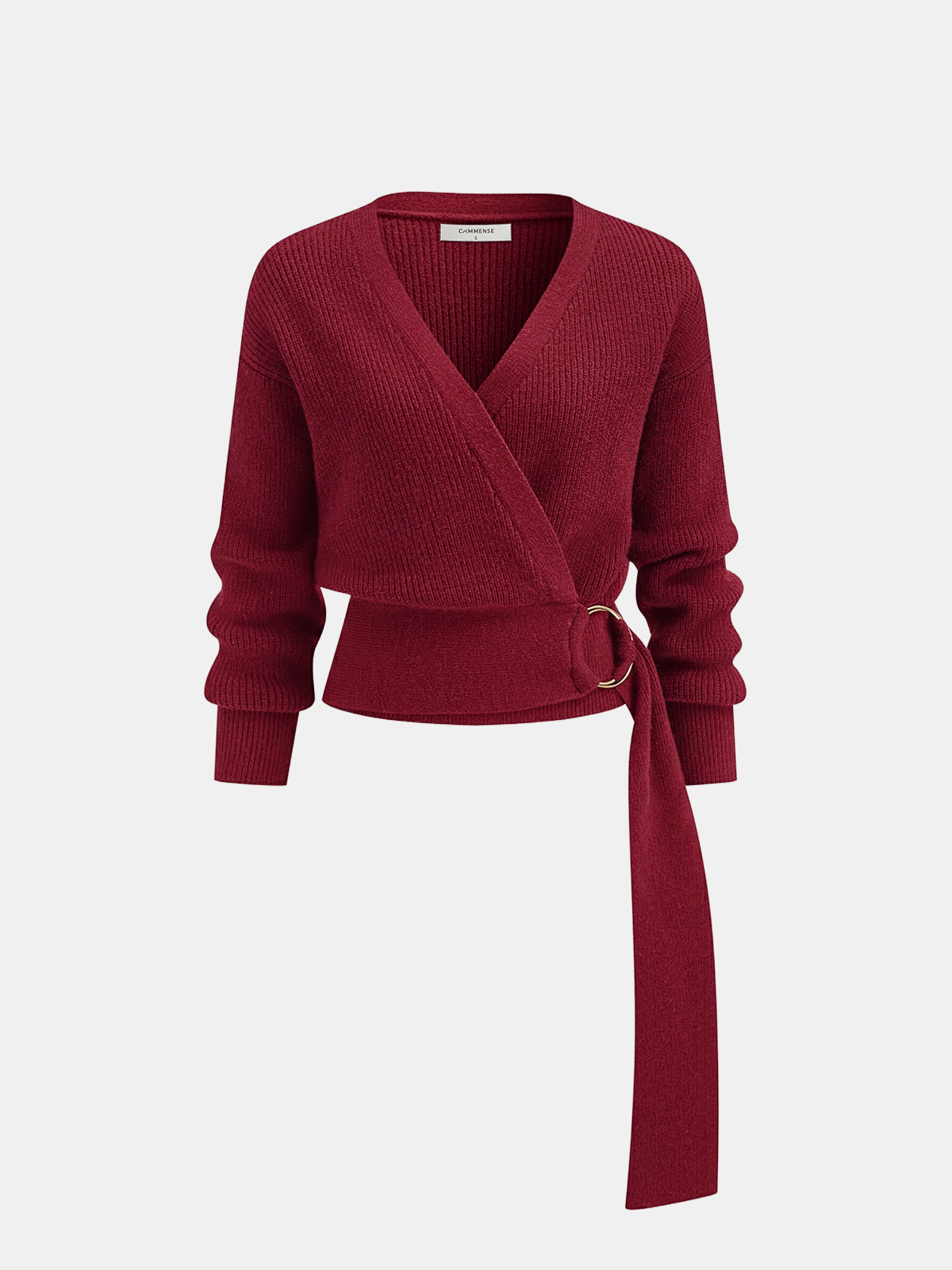 Strickwickeljacke mit Metallring