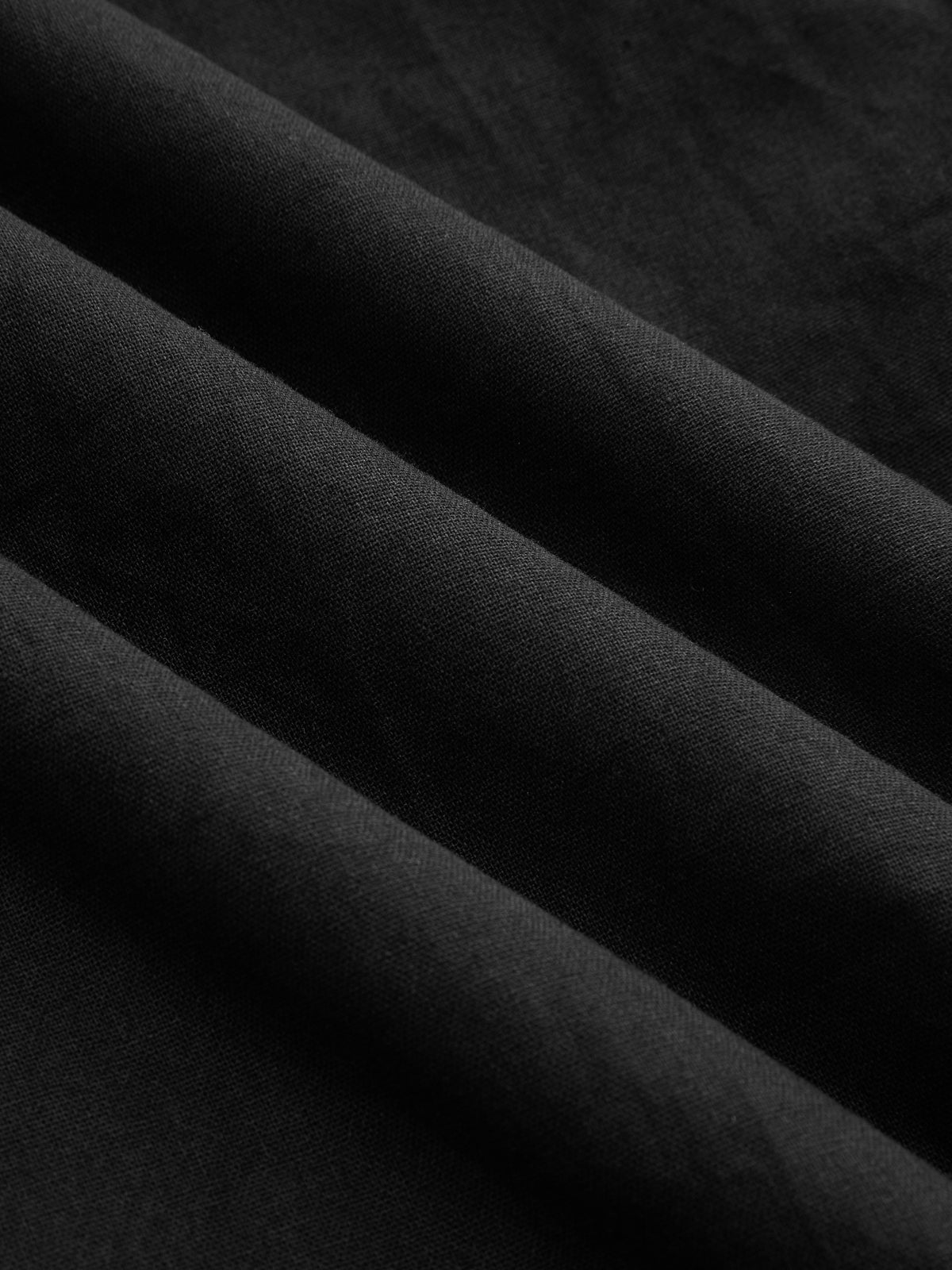 Baumwoll-Maxikleid ärmellos mit Taschen und Cut-Outs