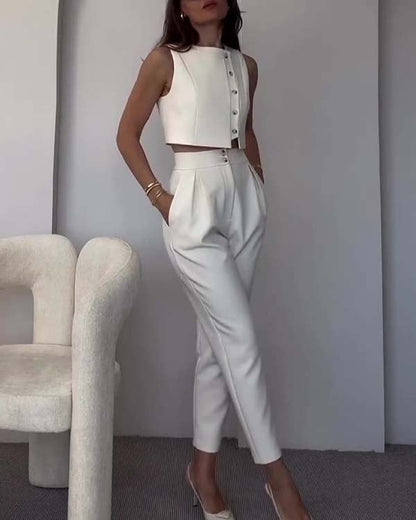 Facerya-Oberteil und Hose-Set