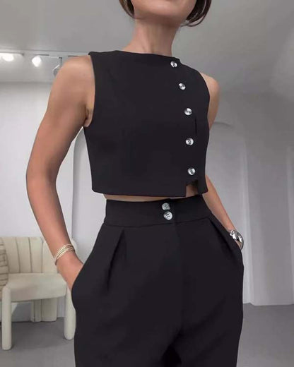 Facerya-Oberteil und Hose-Set