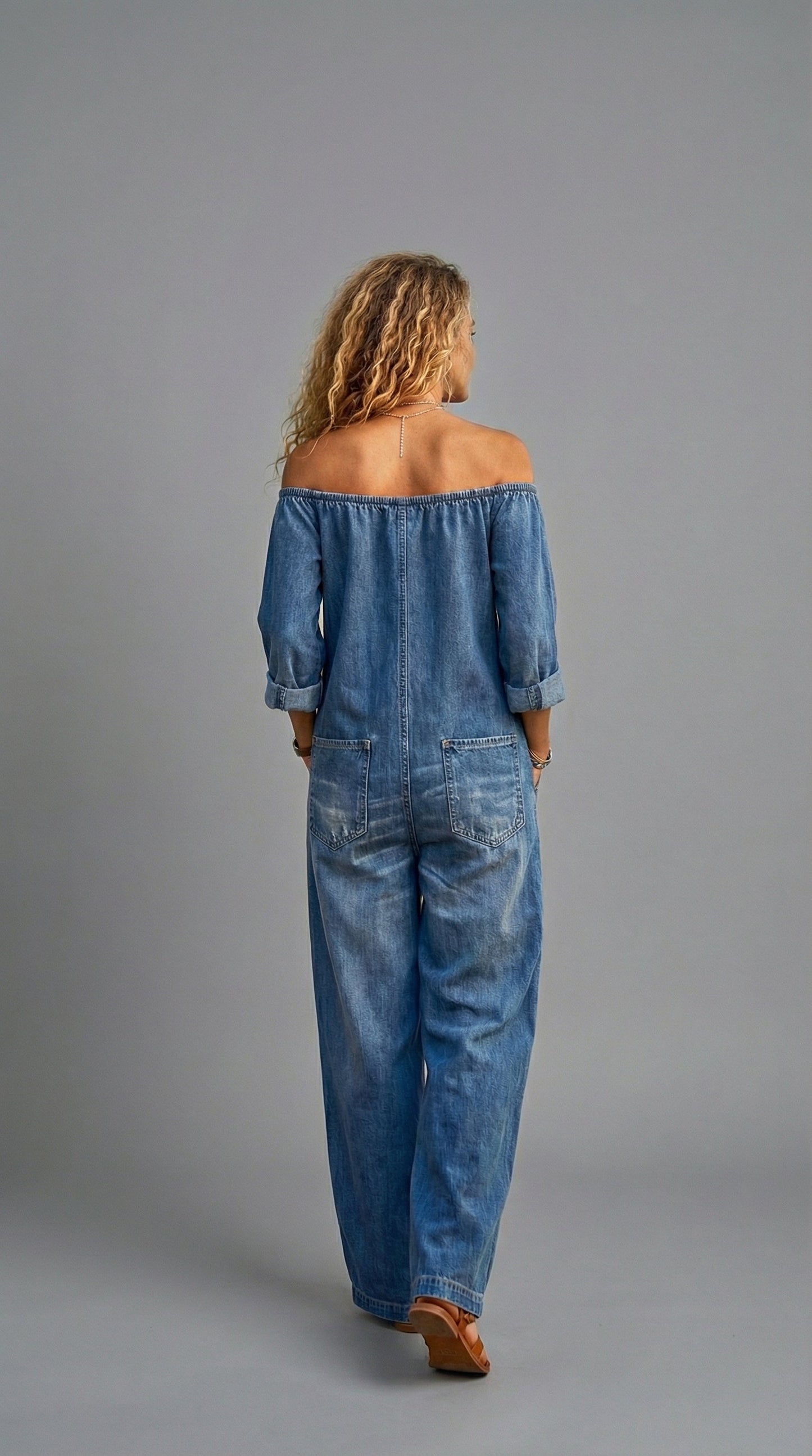Aveline Jeans-Jumpsuit